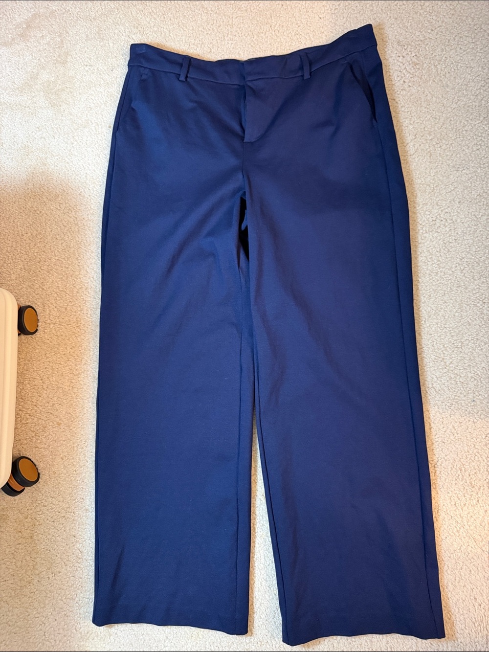 Liverpool Navy Wide-Leg Women's Trousers